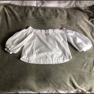 TOPSHOP Off The Shoulder Top